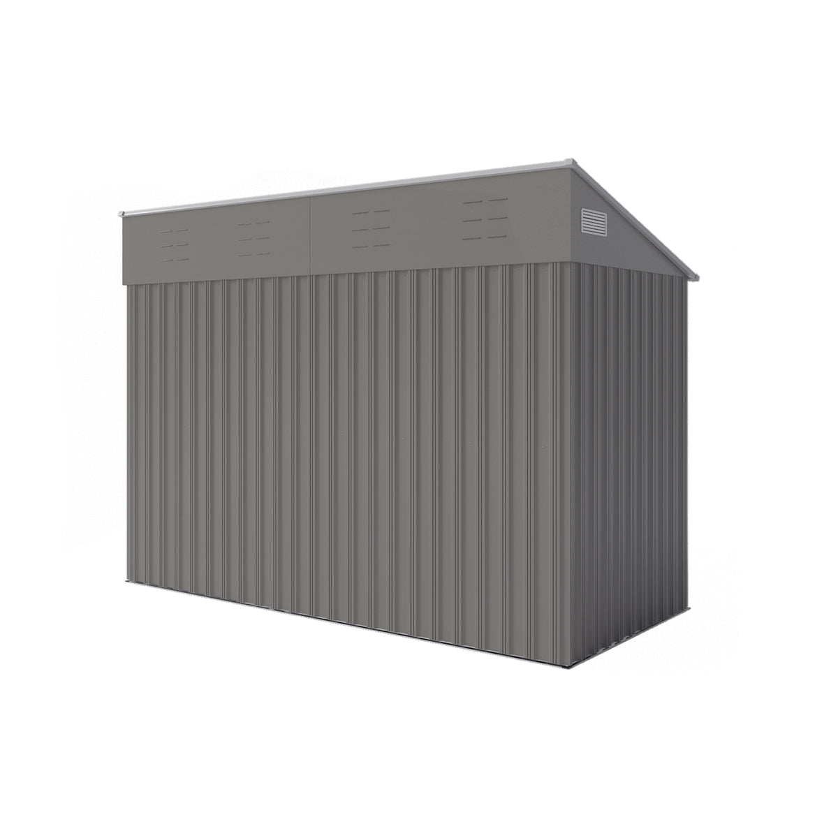 Campcraft Optional two-color storage shed, single hinge door with sloping roof, solid structural design, good ventilation, surface with protective film, and suitable for various scenarios