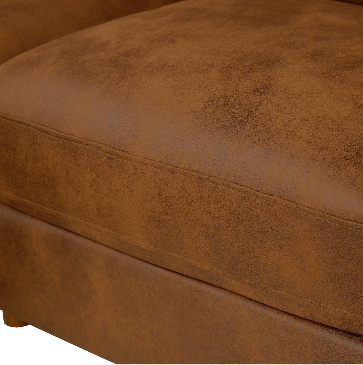 Modular Corduroy Upholstered Sectional
