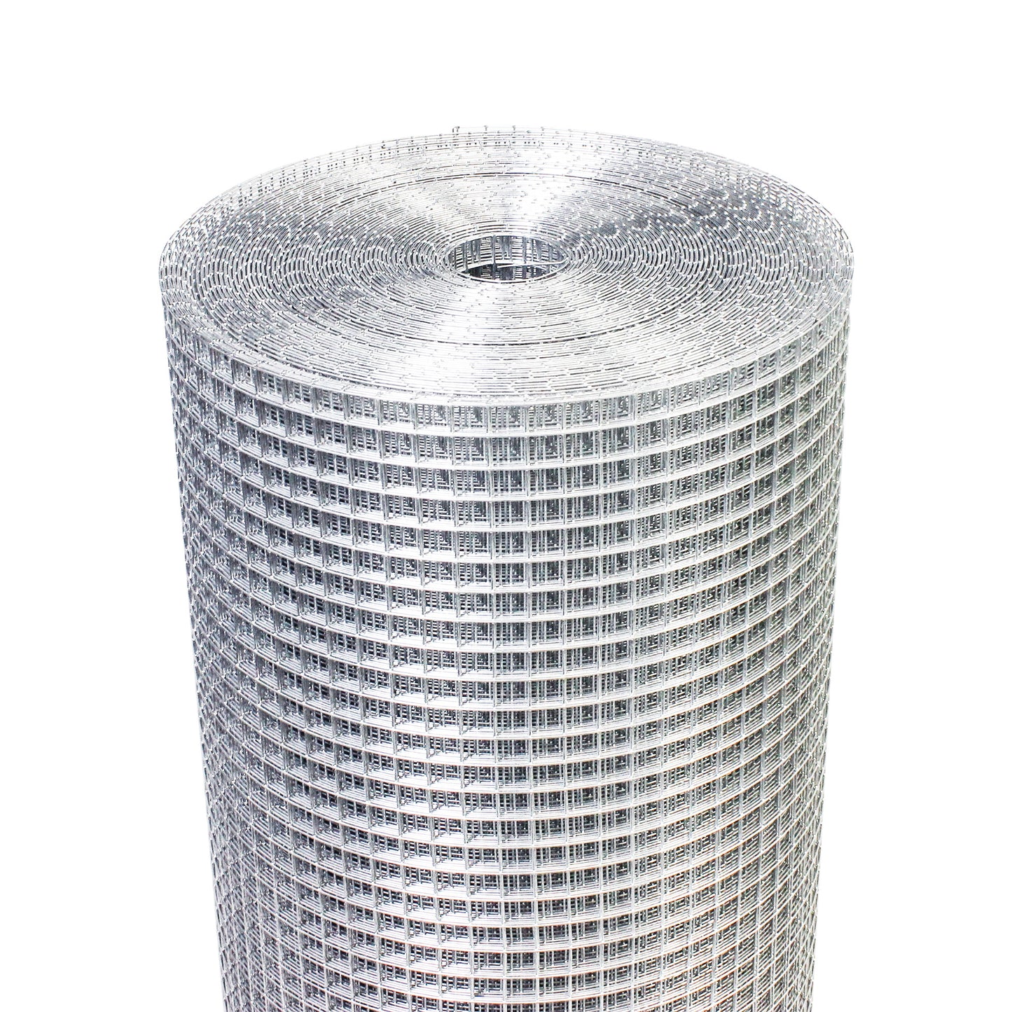 Hardware Cloth 1/2 inch 60in x 100ft 19 Gauge, Hot-dip Galvanized After Welding Chicken Wire Fence Roll Garden Plant Welded Metal Wire Fencing Roll, Rabbit Cages Snake Fence