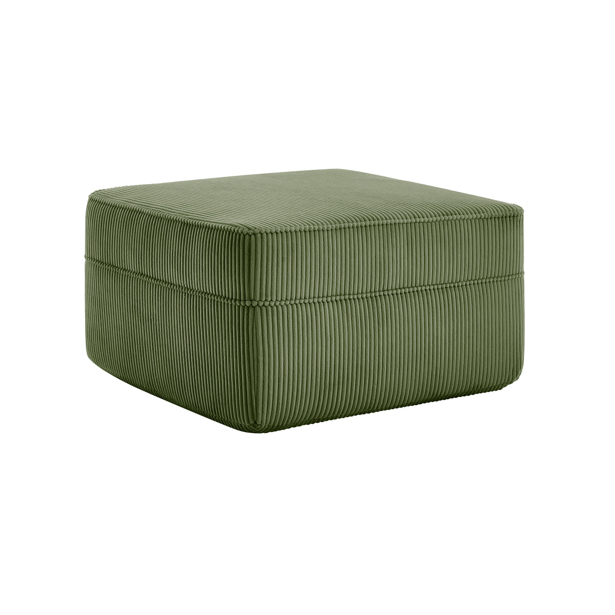 Ottoman Corduroy -Green