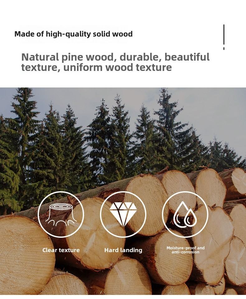 Solid wood hanger set 23.6*11*71 inches. This product is made of eco-friendly material, easy to assemble