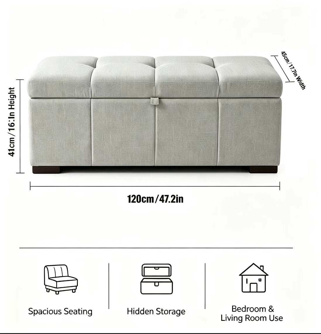 bedroom bench