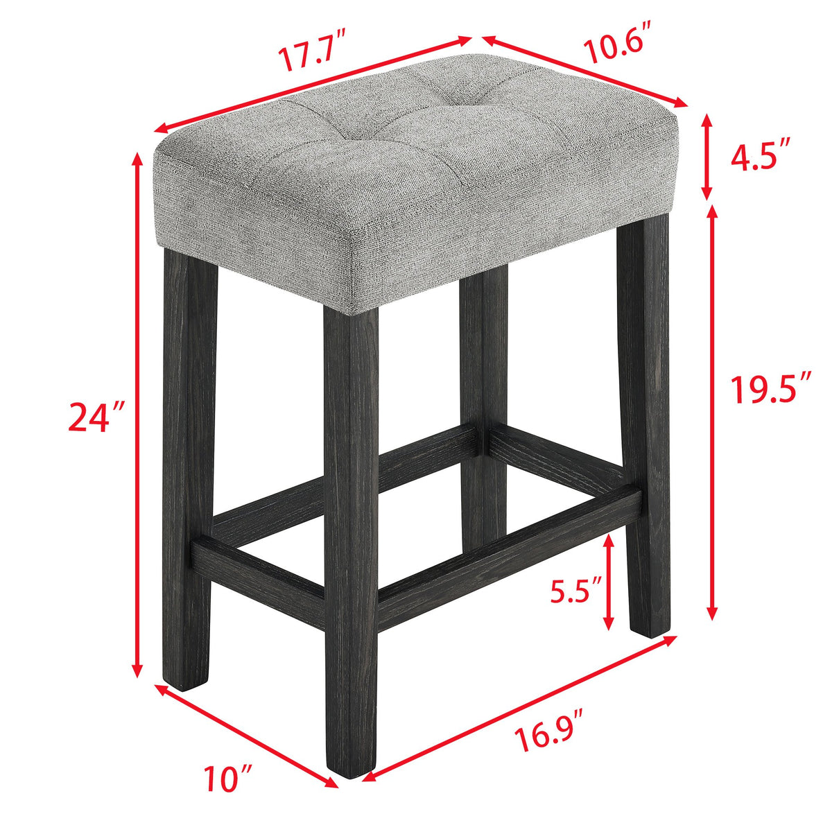 Bar Table Set with Power Outlet, Bar Table and Chairs Set, 4 Piece Dining Table Set, Industrial Breakfast Table Set, Game Room