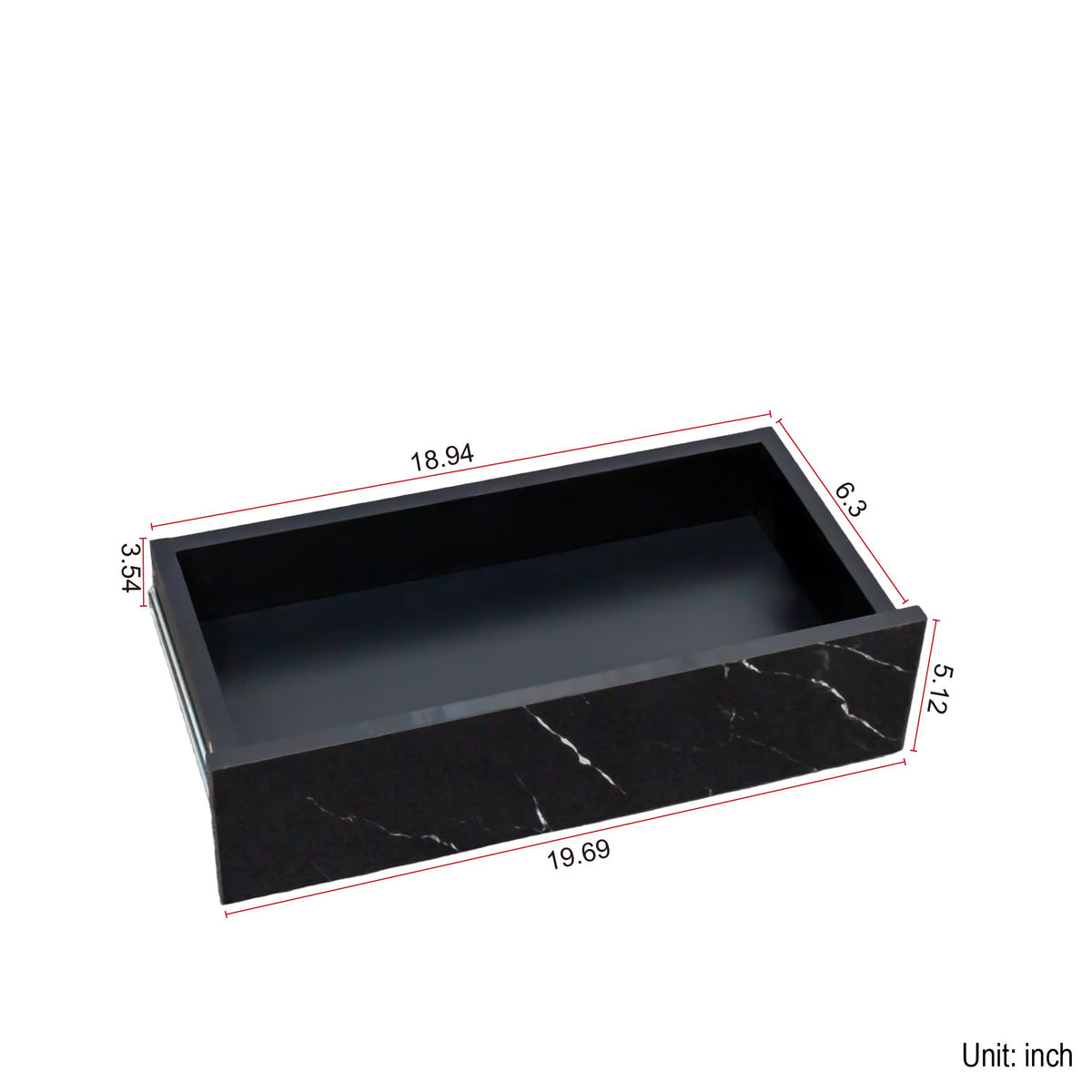 16.93IN High LED Coffee Table, Modern Coffee Table, Living Room Tables, Large Living Room Furniture, LED Lights