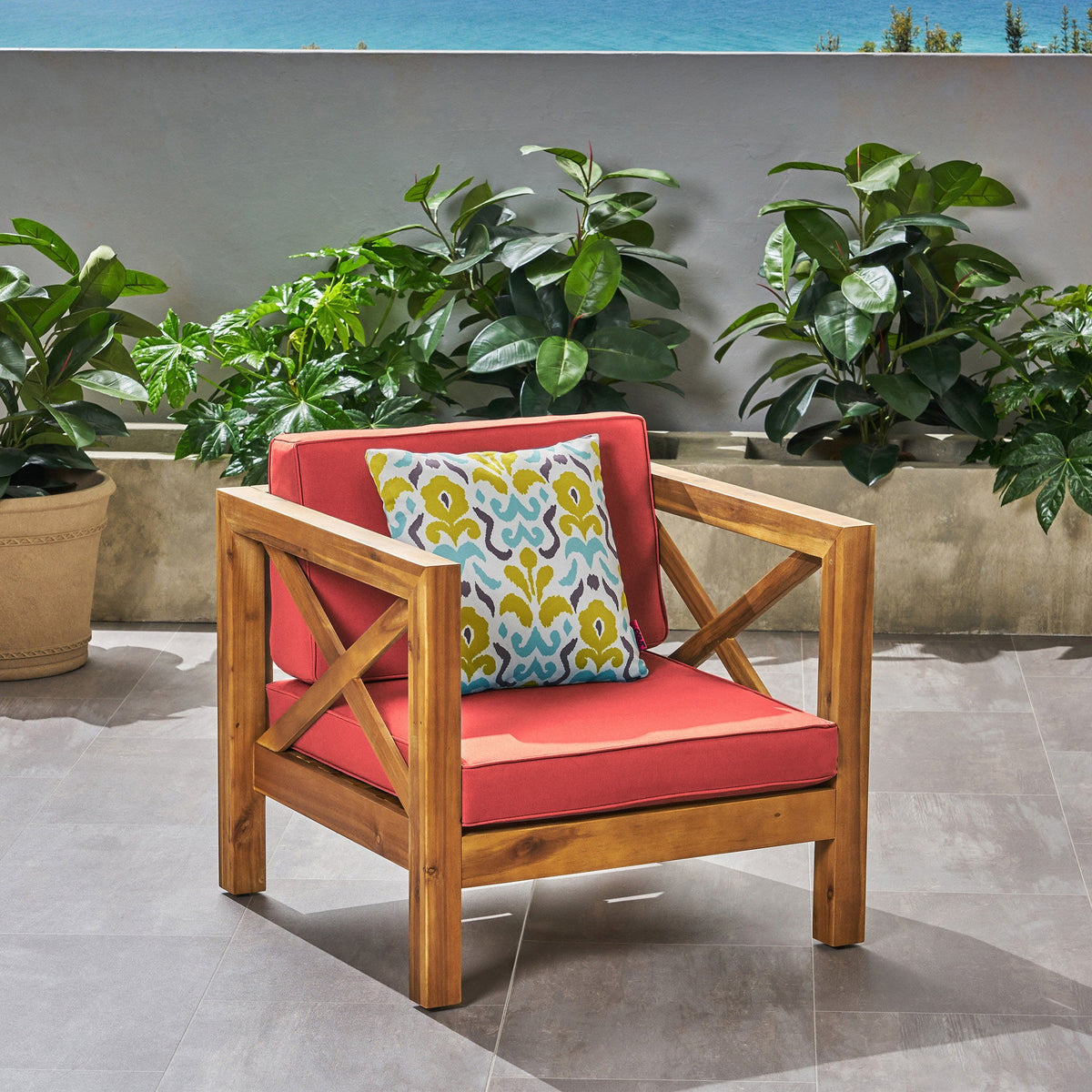 BRAVA CLUB CHAIR – Model 65545.00RED