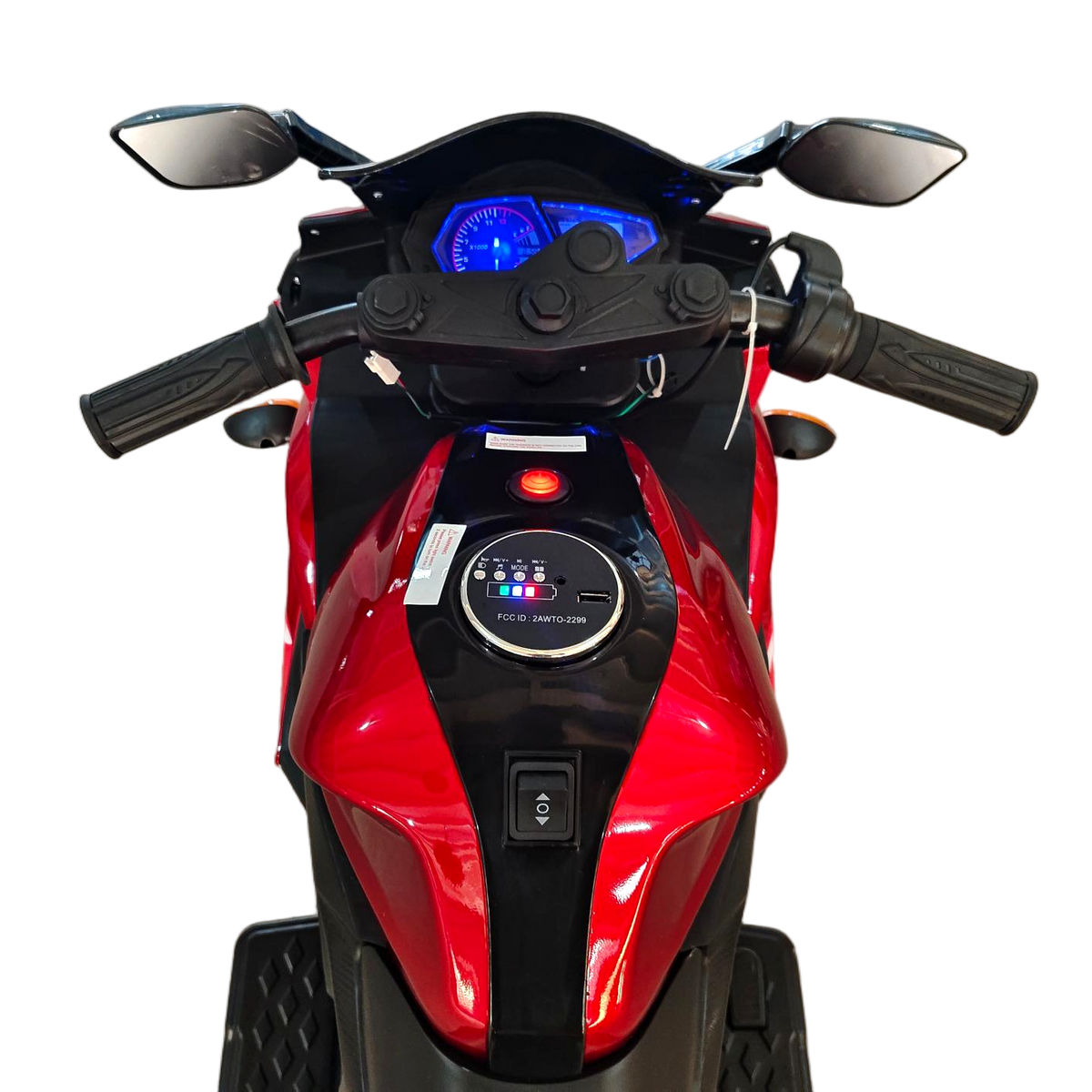 Kids Motorcycle 12 V Motorcycle For Kids 3-8 Years Boys Girls,Kids Motorcycle Ride On Toy With Training  Wheels/Manual Throttle/ Drive By Hand /Lighting  Wheels