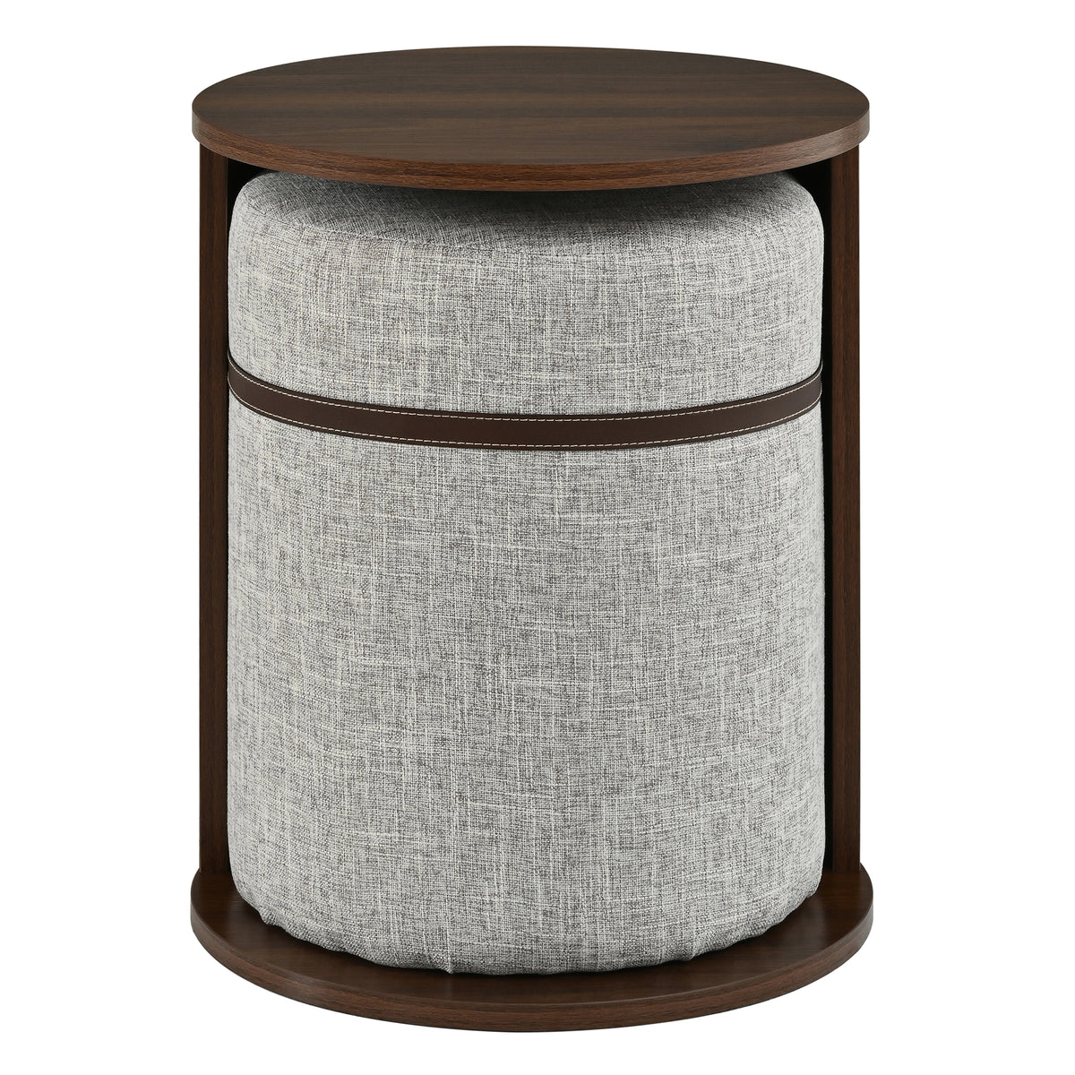 U-Can Pull-out Combo End Table, Multi-use for Living Room Sofa Side