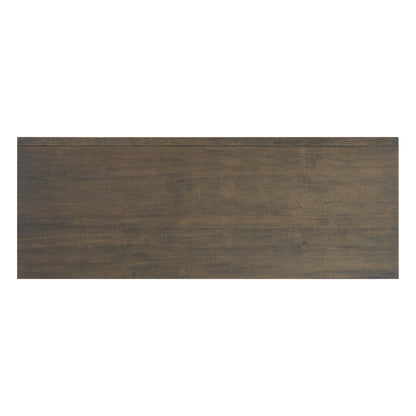 U_STYLE 47.25-Inch Farmhouse Sideboard with Pine Veneer and 2 Doors, Retro Buffet with Adjustable Feet – Model N711P410389B