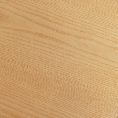 Round Solid Wood End Table,Natural