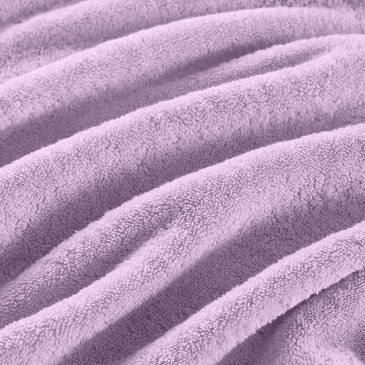 8-Piece Ultra-Soft 100% Cotton Absorbent Towel Set, Lilac