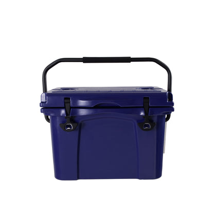 25QT Portable Cooler, Insulated Hard Cooler with Bottle Opener, Cup Holder, Forming Ruler, 5-7 Day Ice Retention, Travel, Beach, Camping, Fishing