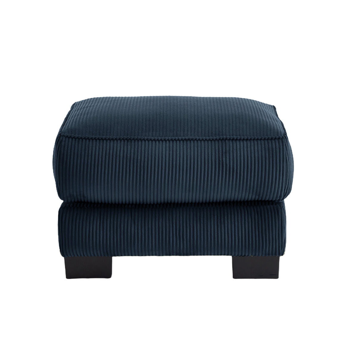 Ottoman Corduroy -Blue