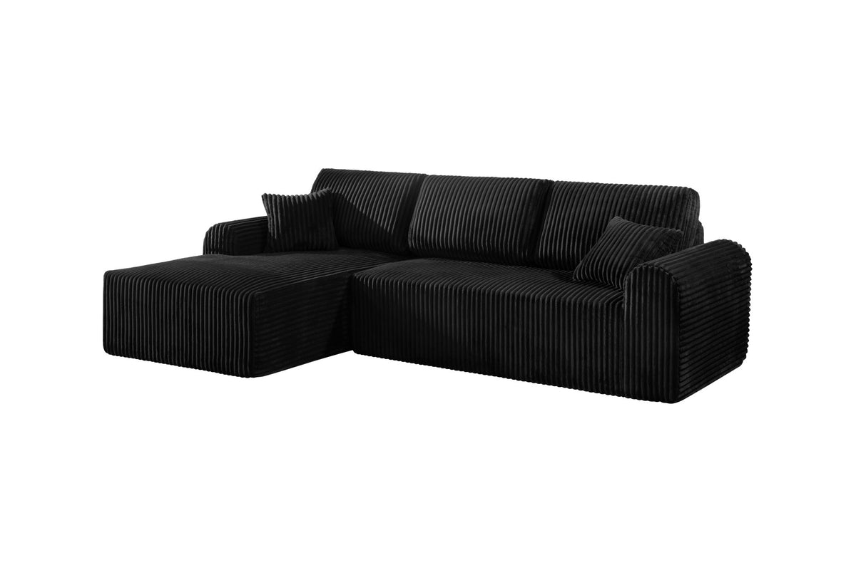 109"Cloud Modular Sectional Sofa Couch with L-Shape Chaise,Modern Minimalist Upholstered Couches for Living Room Bedroom,Deep Seat Corner Couch,No Assembly Required