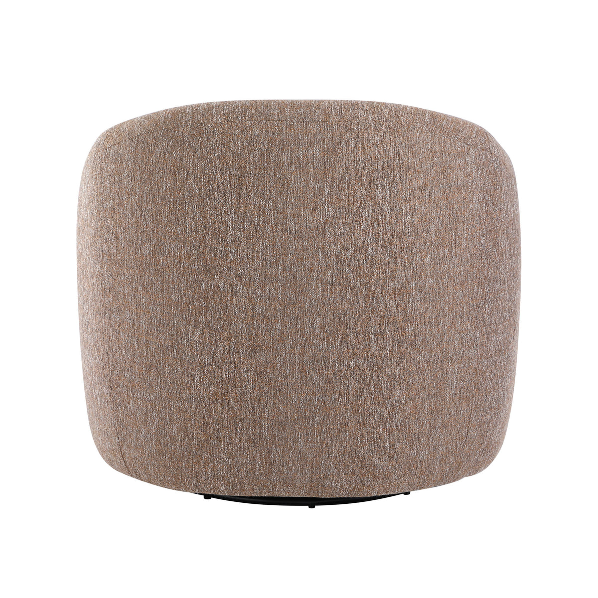 Ballona Brown Chenille Accent Chair w/Swivel