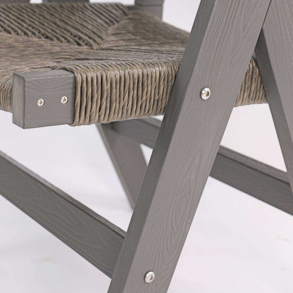 2 Piece HIPS All-Season Dining Chair Suitable For Garden Dinners & Versatile Outdoor Eating Spaces