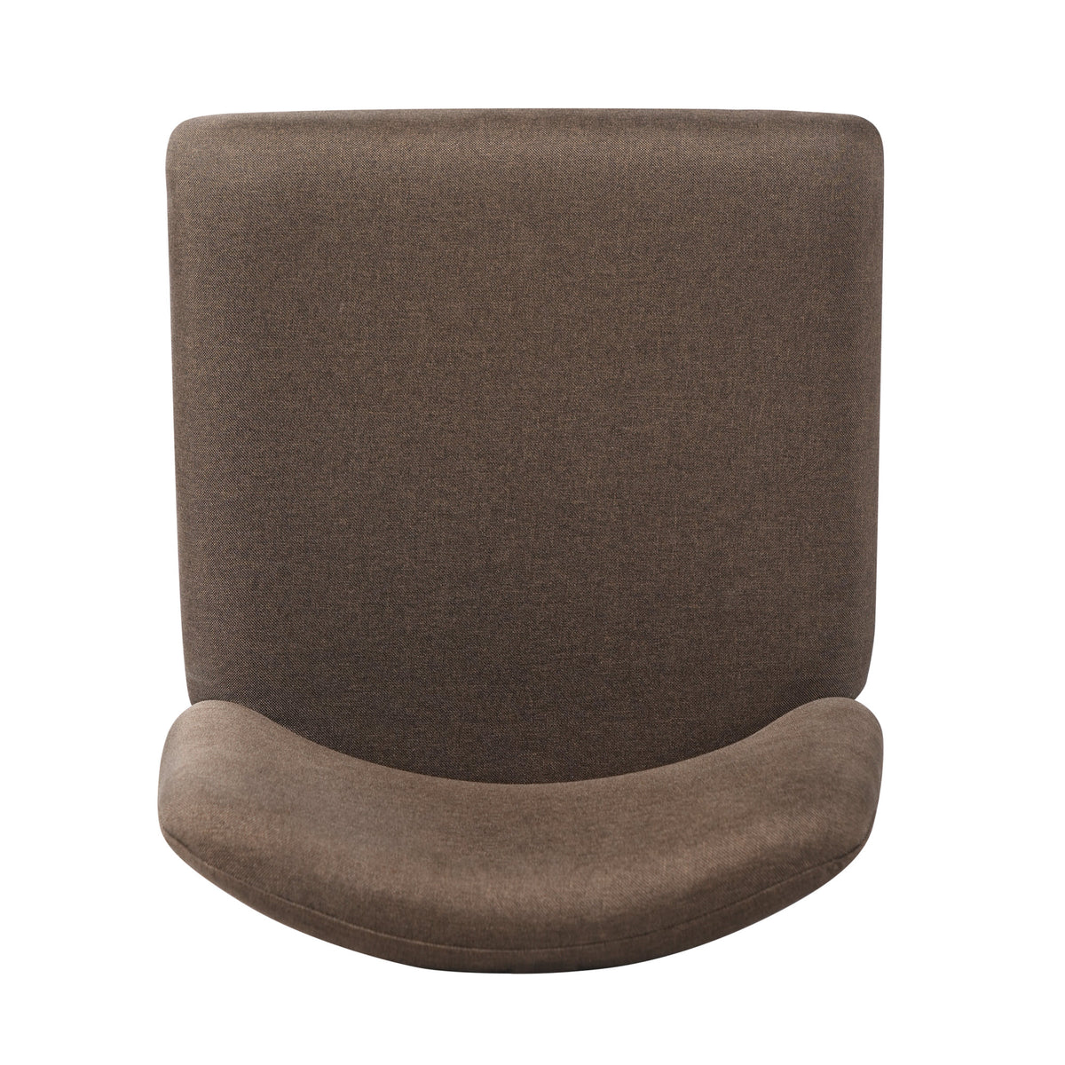 Clara Indoor Wooden Upholstered Counter stool, Walnut Finish with Taupe Cushion, Set of 2