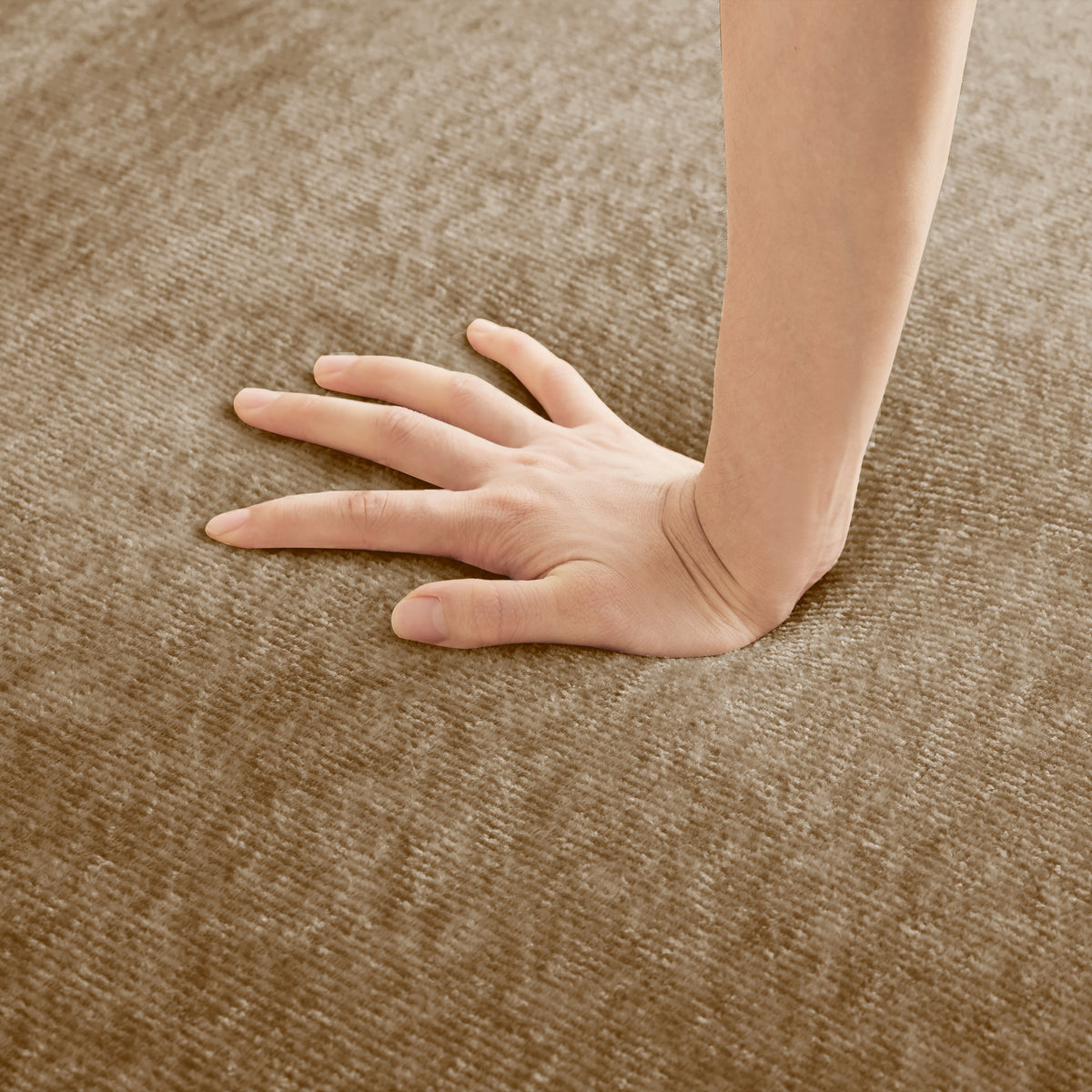 Ottoman Velvet- Brown