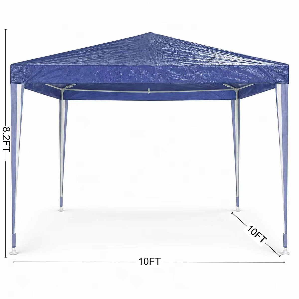 10x10' Outdoor Garden Gazebo Wedding Party Tent Canopy Marquee without Sidewalls