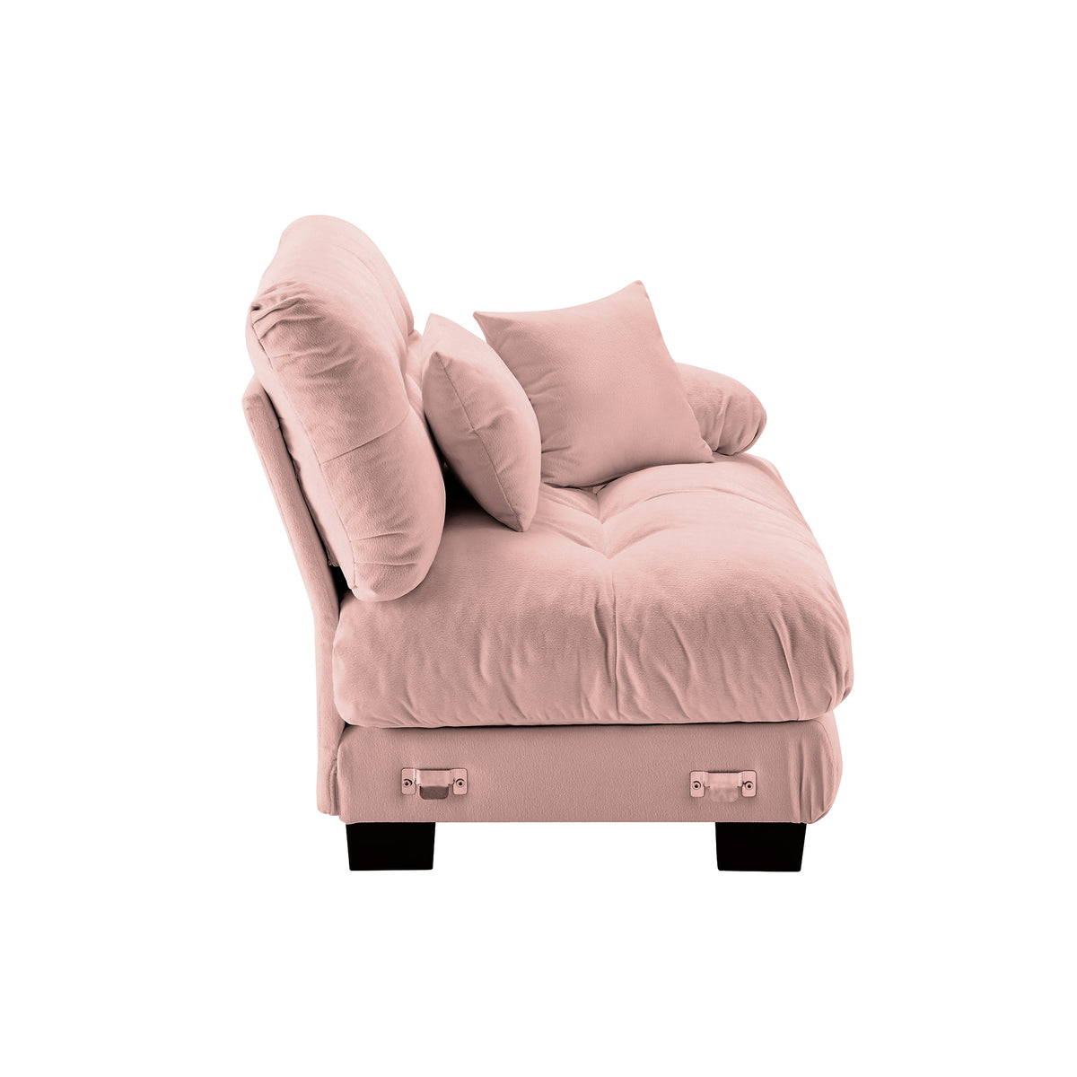Pariss Sofa RSF W/2 pillows - Pink