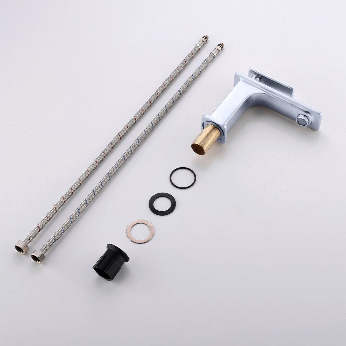 Single Hole Bathroom Faucet,Modern Single Handle Vanity Basin Faucet
