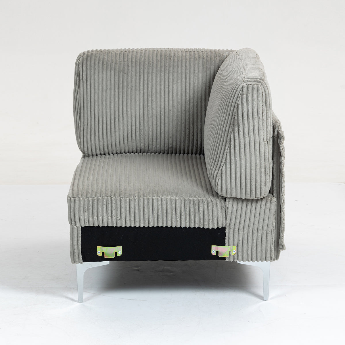 Modular Sectional Sofa Corner Seat,Middle Seat Module Couch,Gray