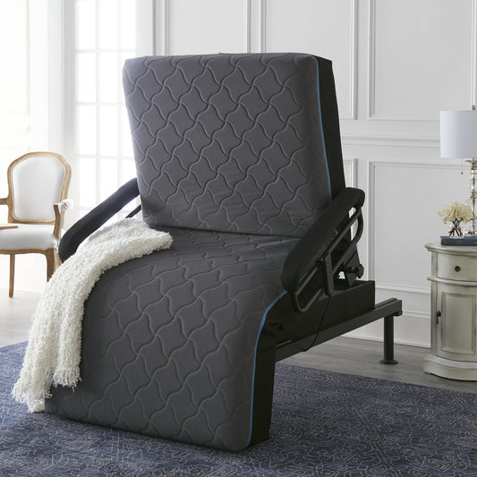 Twin XL Adjustable Sleep to Stand Bed with Convenient Lift Assist TXL
