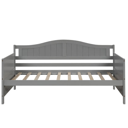 Twin Wooden Daybed with 2 drawers, Sofa Bed for Bedroom Living Room,No Box Spring Needed,Gray(OLD SKU:WF192860AAE)
