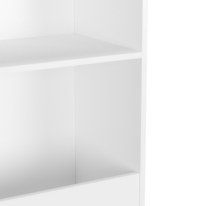 Kids 4-Tier Bookcase, Children's Book Display, Bookshelf Toy Storage Cabinet Organizer for Children's Room