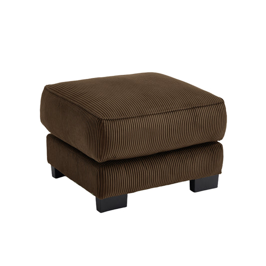 Ottoman Corduroy -Brown