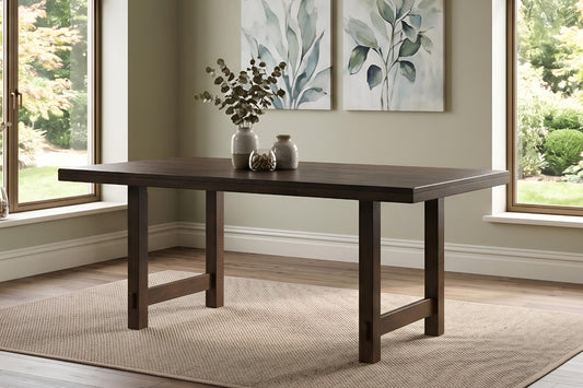 Classic Style Brown Dining Table