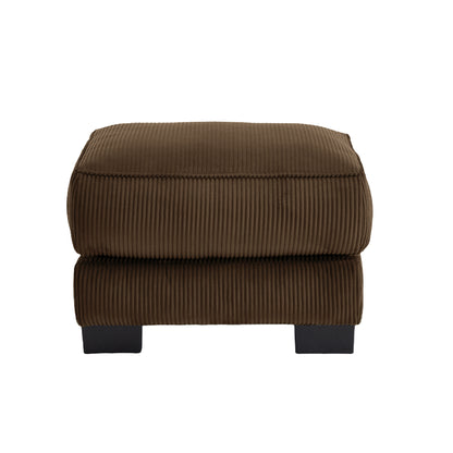 Ottoman Corduroy -Brown