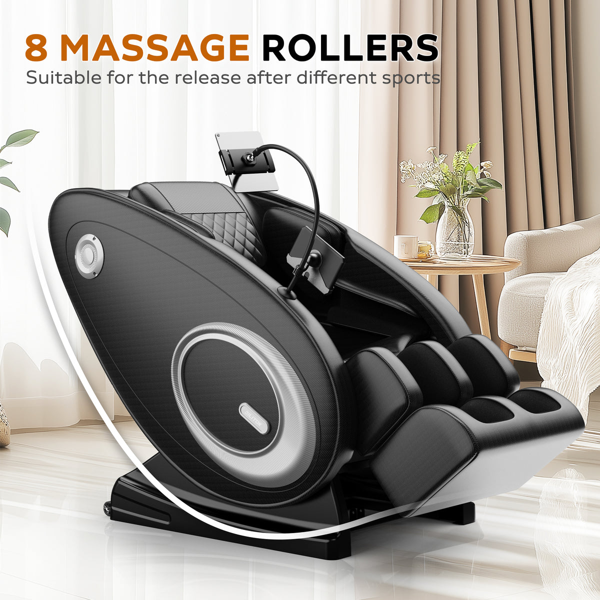 Massage Chair Recliner with Zero Gravity with Full Body Air Pressure
