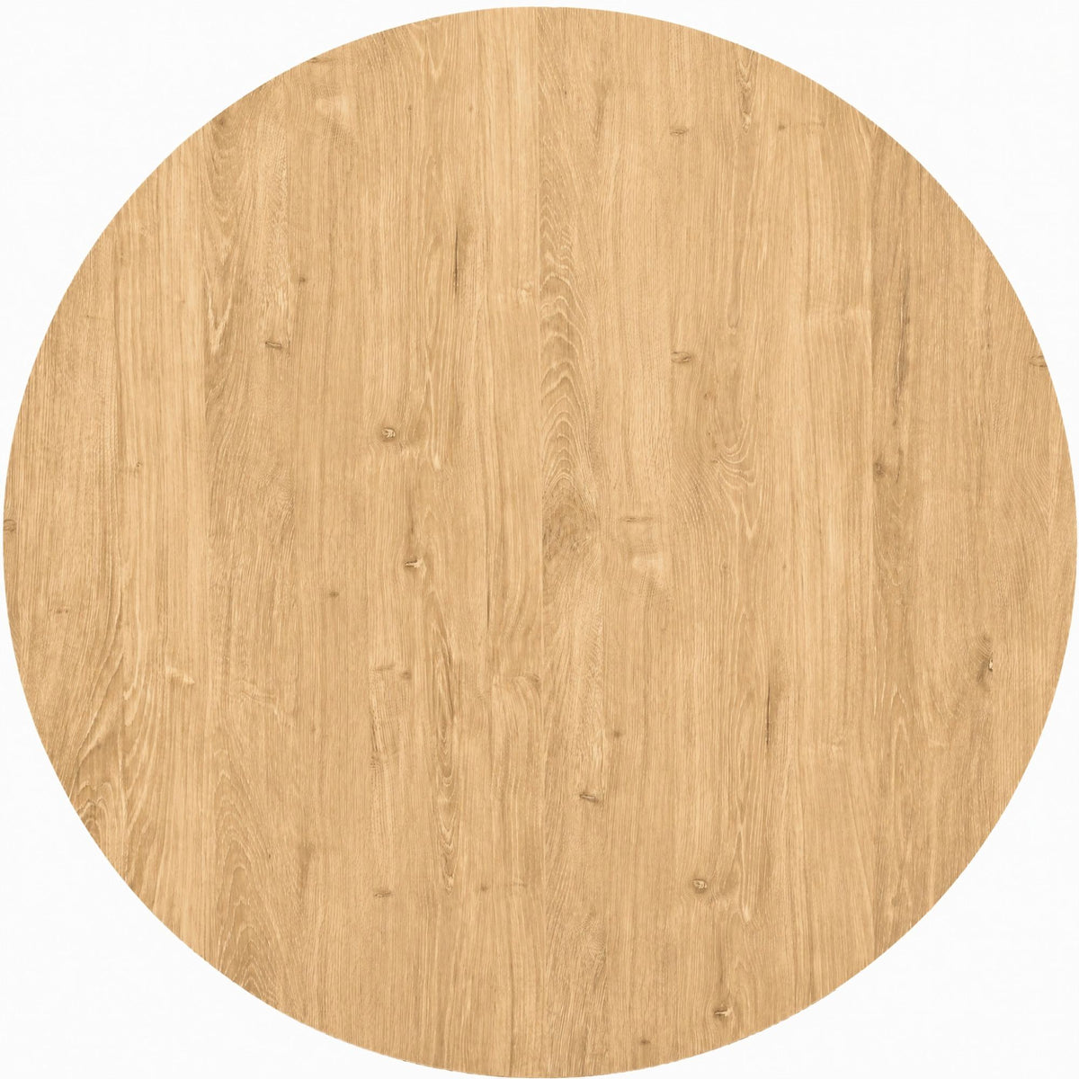 43.3'-59.05' Extendable Round Dining Table for 4-6, Round-to-Oval Kitchen Table with Removable Extension Leaf, Cross-Shaped Base and Storage Shelf, Natural