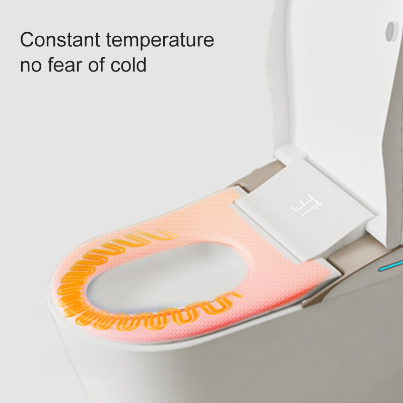 Smart Toilet,Automatic Lid Opening,Foot sensor flushing