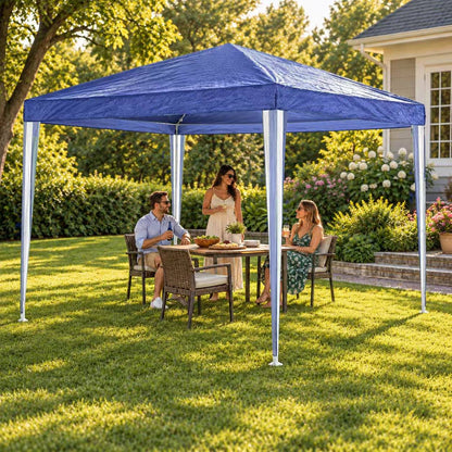 10x10' Outdoor Garden Gazebo Wedding Party Tent Canopy Marquee without Sidewalls