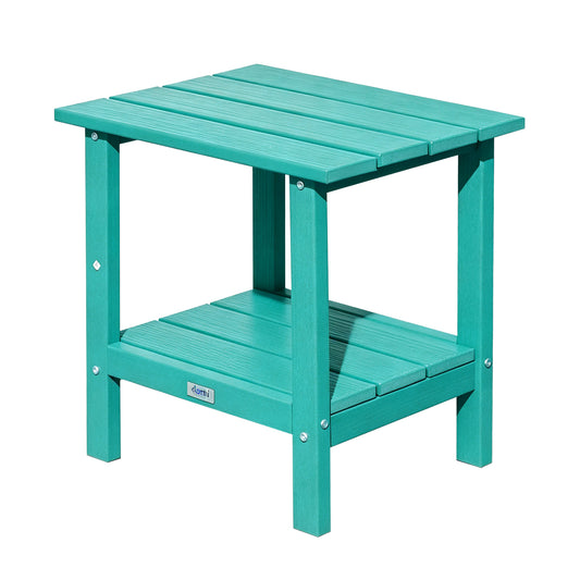 HDPE outdoor coffee table,Lake Blue