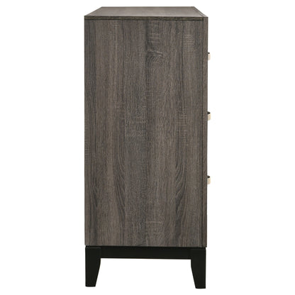Wesley Grey Oak Queen 4-piece Bedroom Set