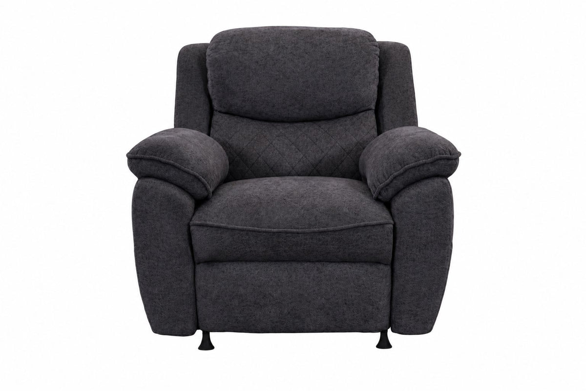 Thick Padded Single Accent Sofa Chair with Armrests, Comfort Indoor Lazy Lounge Chair for Living Room Bedroom Home