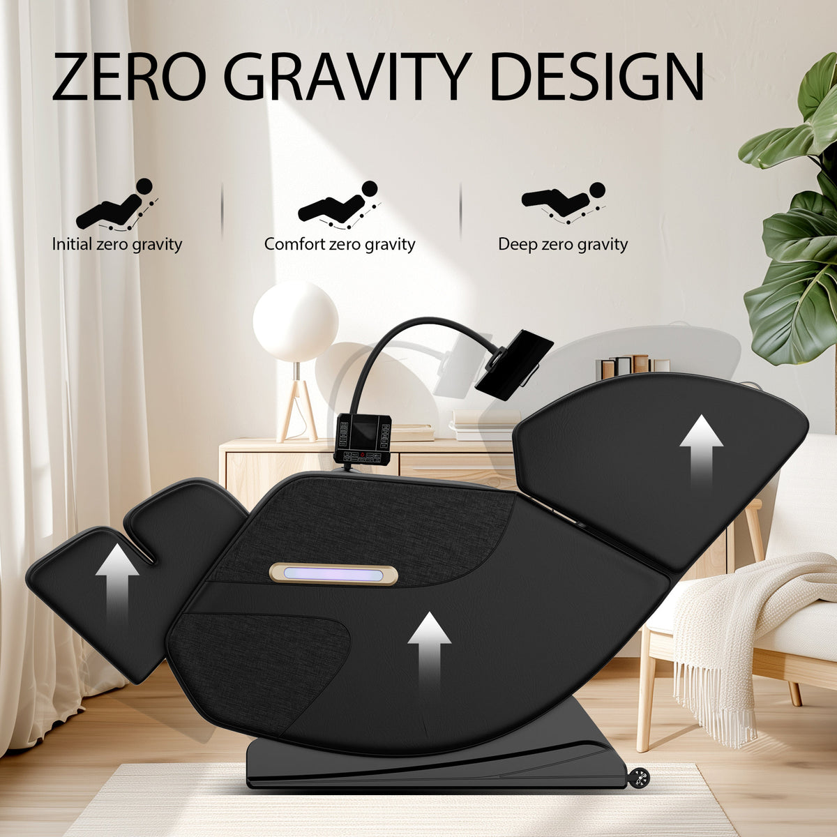Massage Chair Recliner with Zero Gravity with Full Body Air Pressure