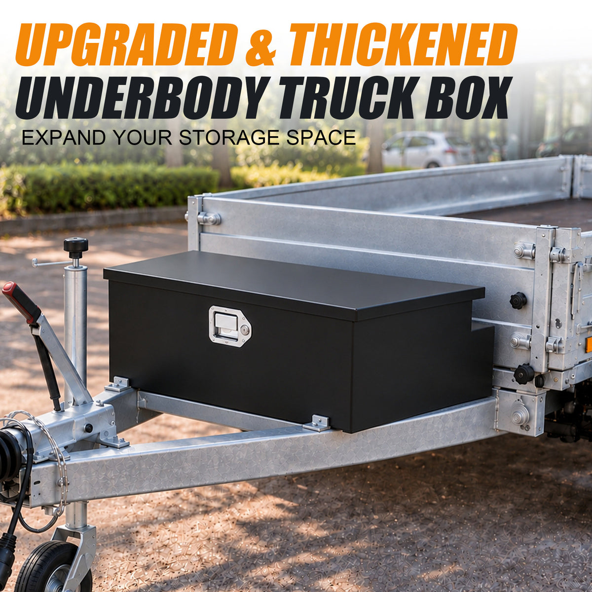 39"x16.5"x11.5" Steel Trailer Tongue Box