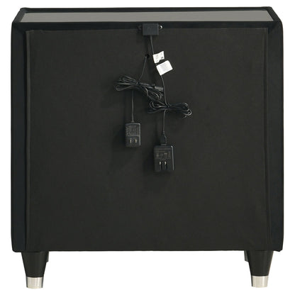 Roland Black Eastern King 4-piece Bedroom Set