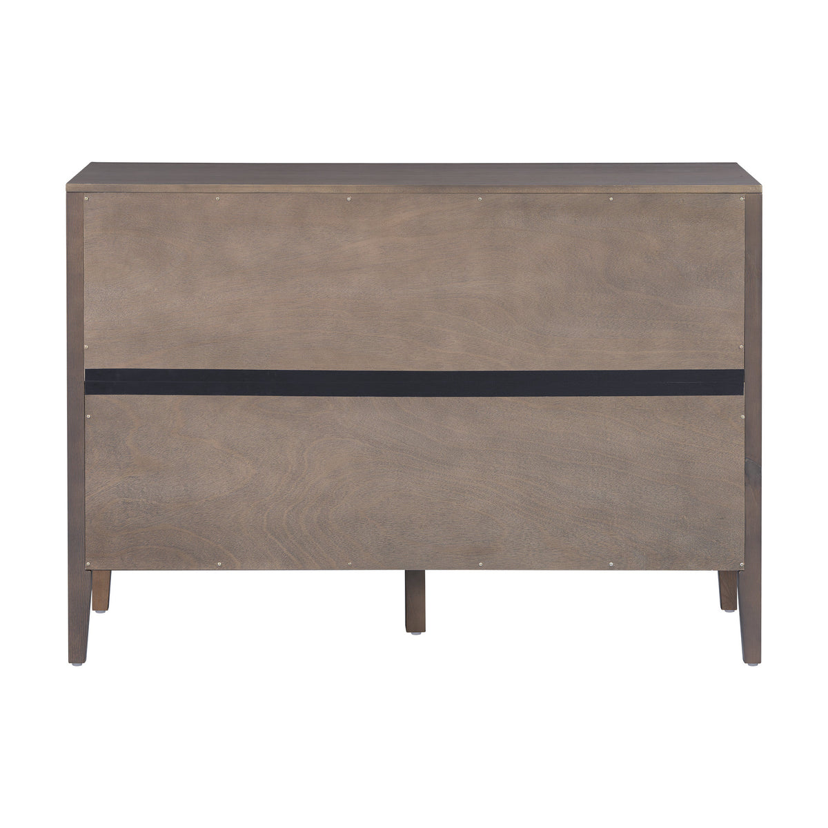 U_STYLE 47.25-Inch Farmhouse Sideboard with Pine Veneer and 2 Doors, Retro Buffet with Adjustable Feet – Model N711P410389D