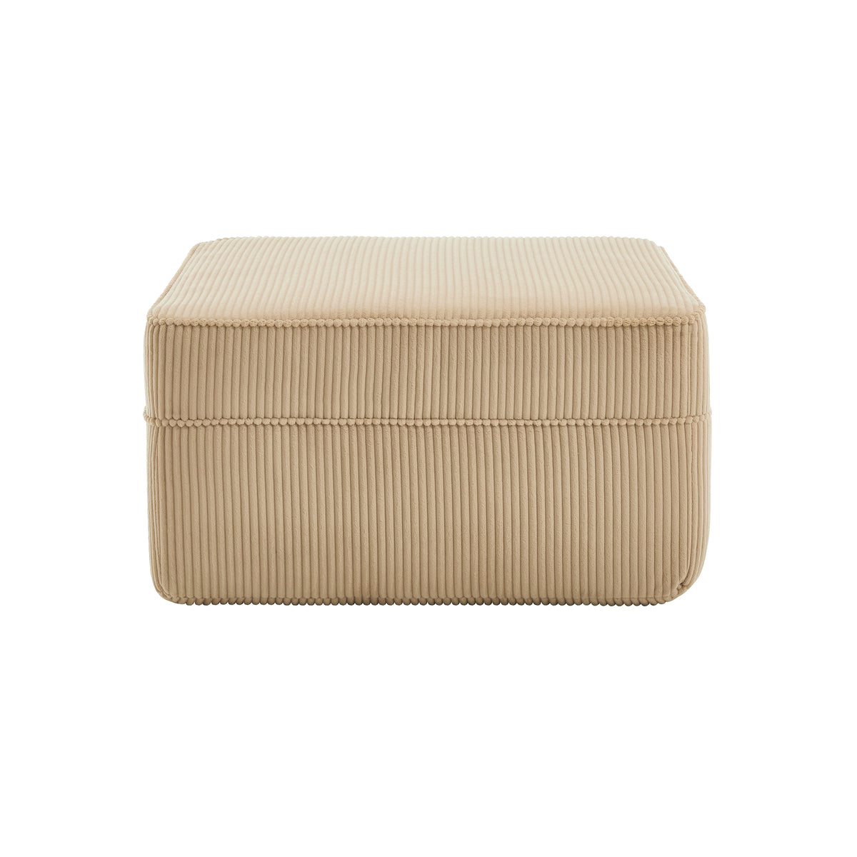 Ottoman Corduroy -Camel