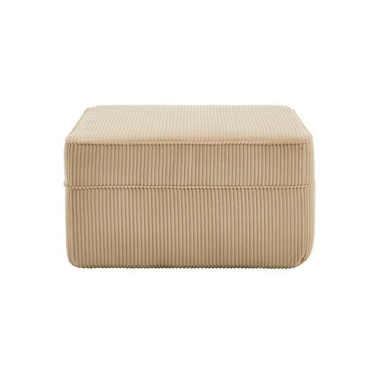 Ottoman Corduroy -Camel