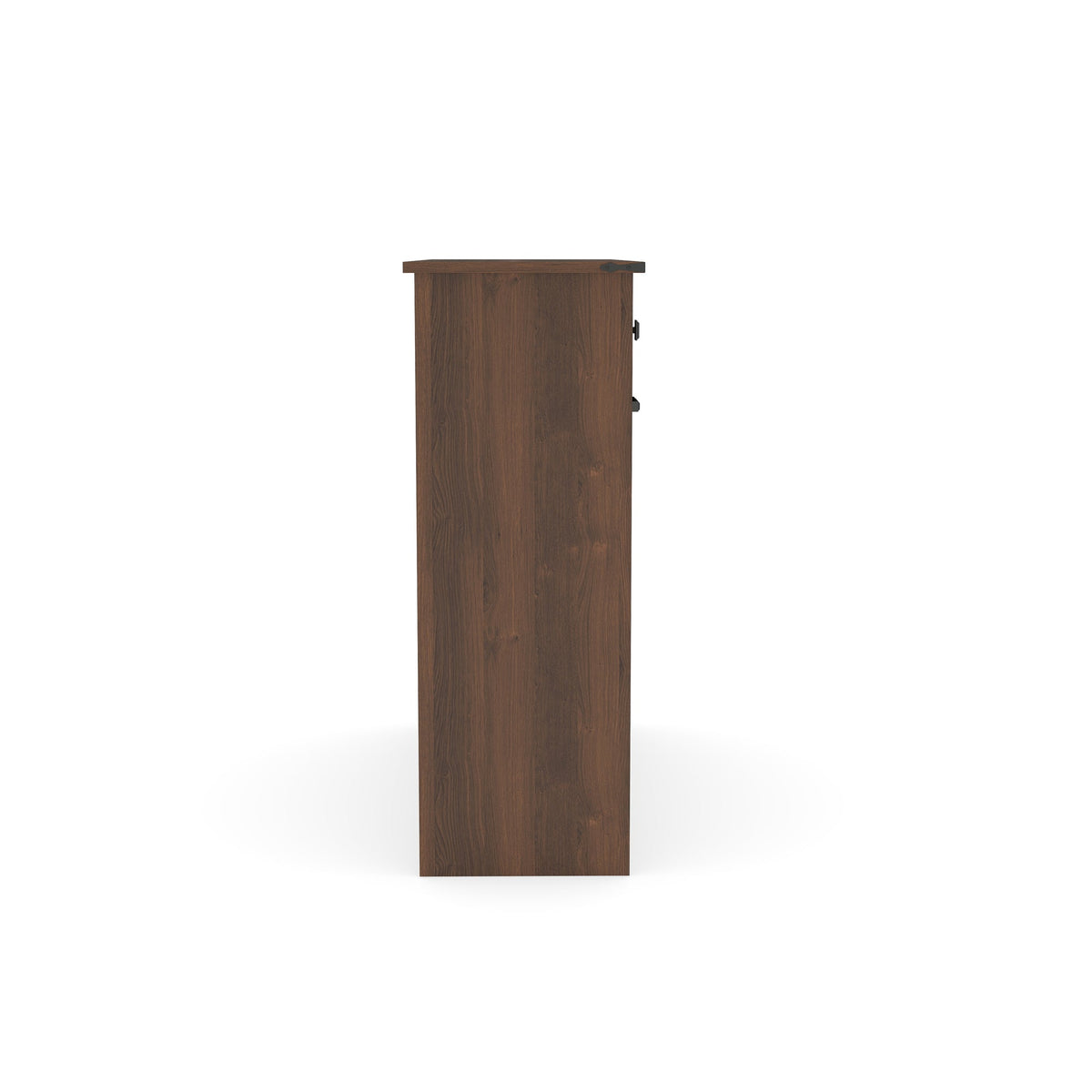 Farmhouse Double Tilt Out Trash Cabinet for 20 Gallon Trash Cans, Free Standing Recycling Cabinet with Hideaway Drawer, Barn Door Style Laundry Sorter Cabinet, Tilt Out Trash Cabinet for Kitchen