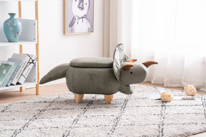Dean the Dinosaur Storage Ottoman
