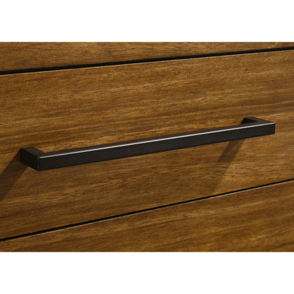 Alden Warm Brown Queen 4-Piece Bedroom Set