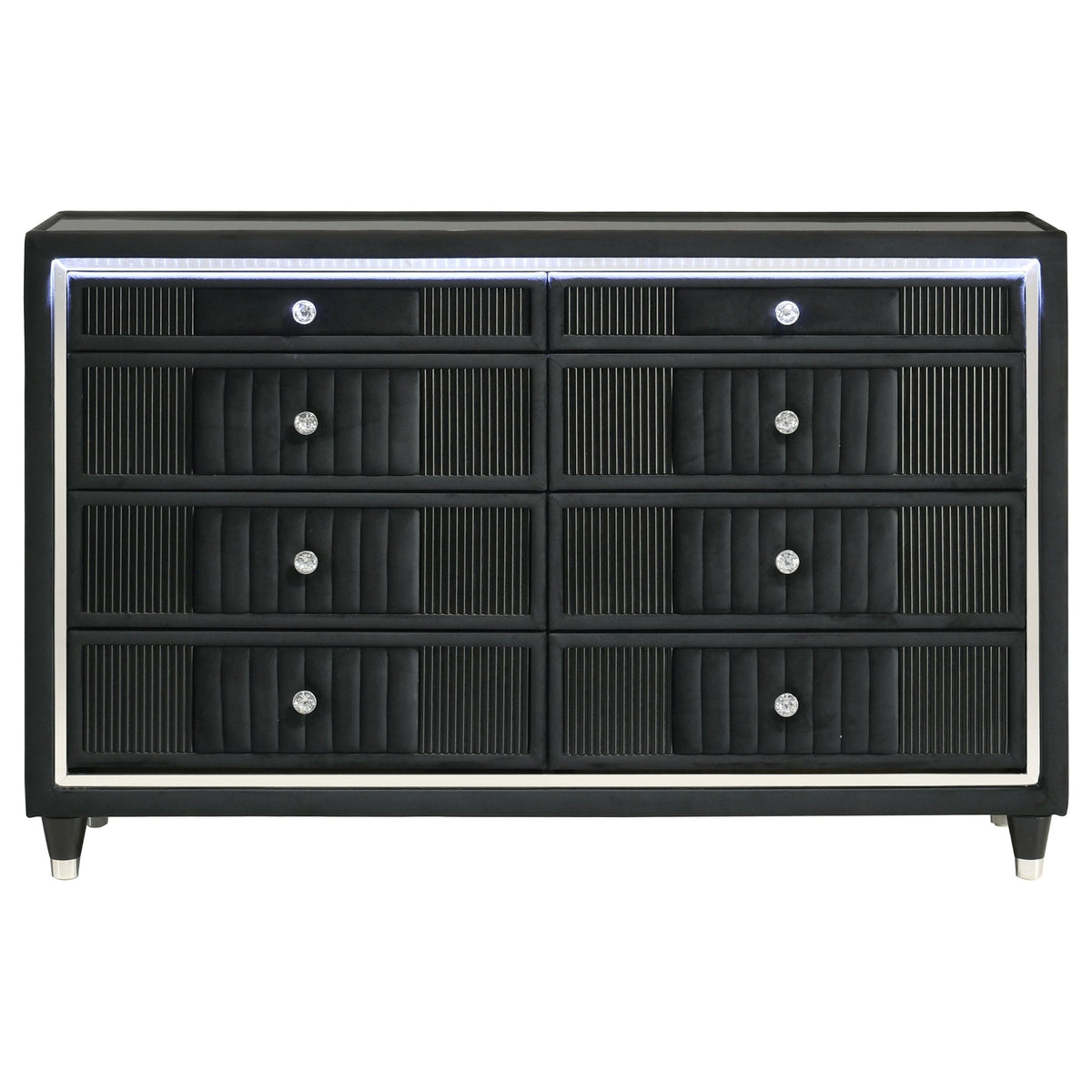 Roland Black Eastern King 4-piece Bedroom Set