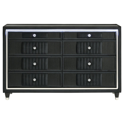 Roland Black Eastern King 4-piece Bedroom Set