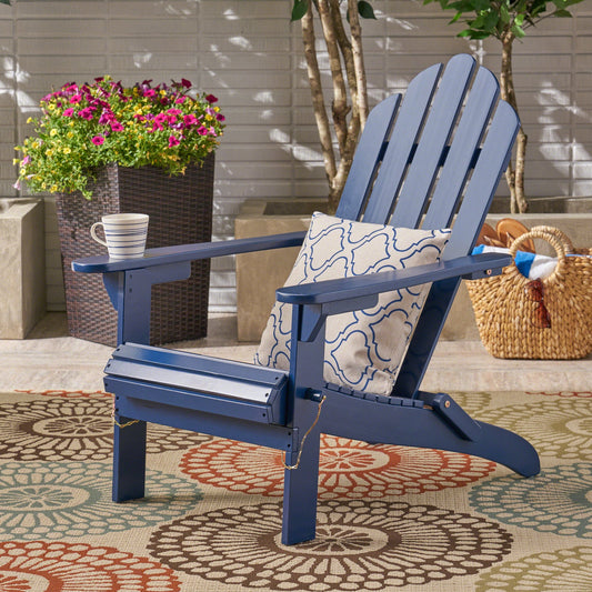 HOLLYWOOD  FOLDABLE ADIRONDACK CHAIR – Model 62399.00BLU